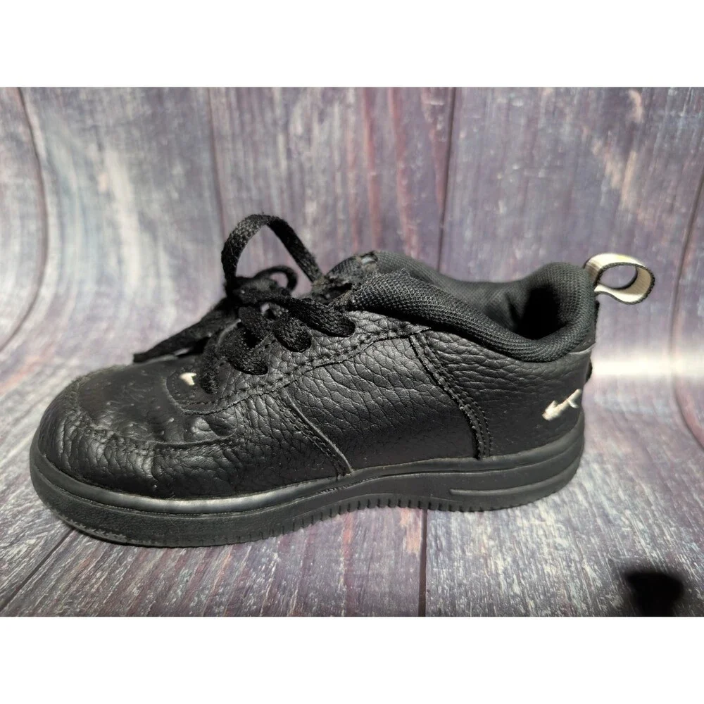 Nike Air Force 1 LV8 Low Utility TD Black White 10c Toddler Children AV4273-001
